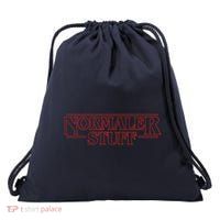 Normaler Stuff Funny Parody Logo Drawstring Bag