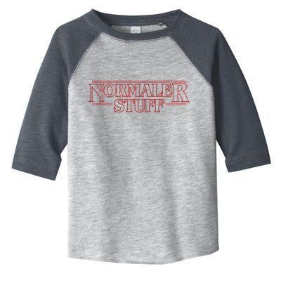 Normaler Stuff Funny Parody Logo Toddler Fine Jersey T-Shirt
