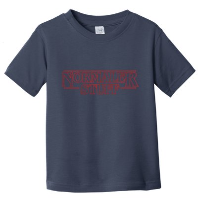 Normaler Stuff Funny Parody Logo Toddler T-Shirt