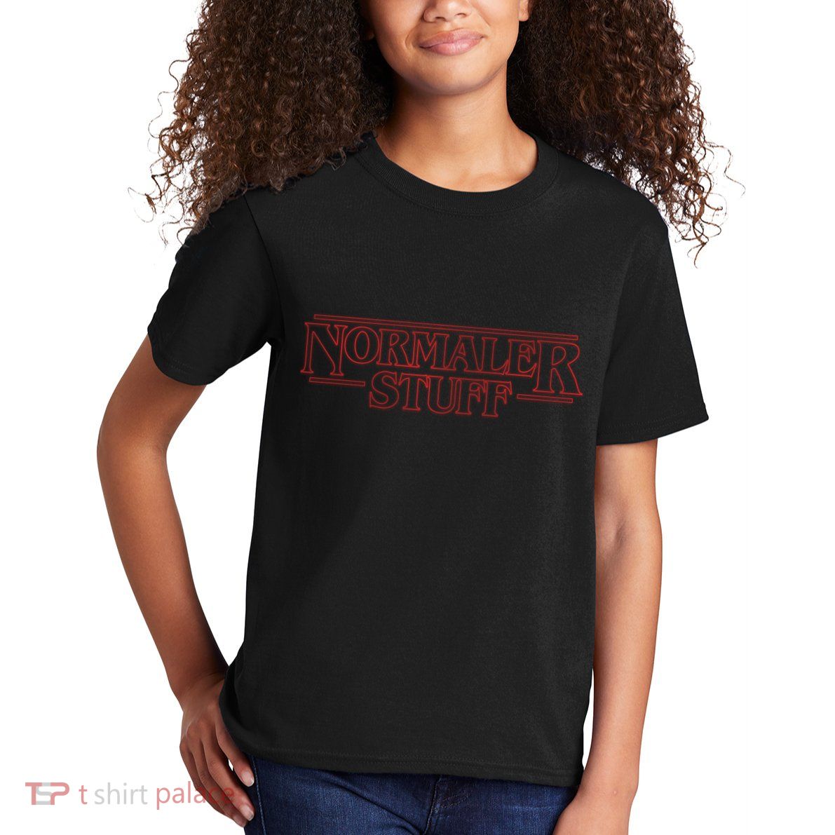 Normaler Stuff Funny Parody Logo Kids T-Shirt