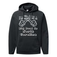 North Carolina Big Deal Performance Fleece Hoodie