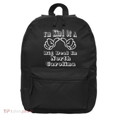 North Carolina Big Deal 16 in Basic Backpack