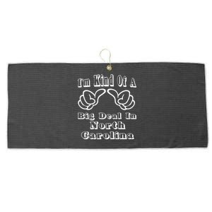 North Carolina Big Deal Large Microfiber Waffle Golf Towel