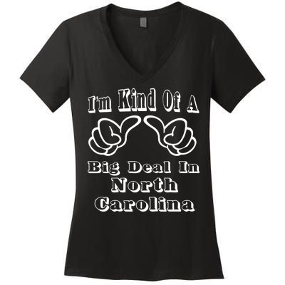 North Carolina Big Deal Women's V-Neck T-Shirt