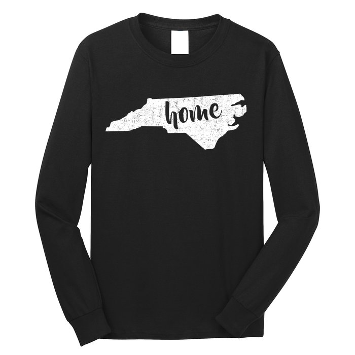 North Carolina Home State Long Sleeve Shirt