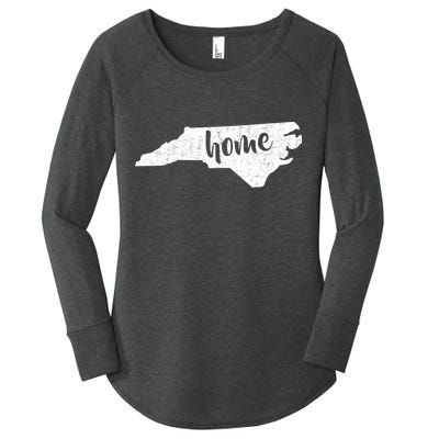 North Carolina Home State Women's Perfect Tri Tunic Long Sleeve Shirt