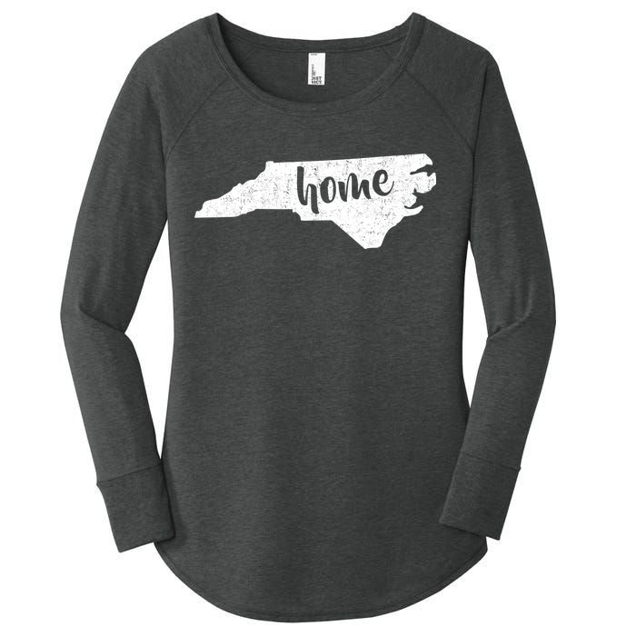 North Carolina Home State Women's Perfect Tri Tunic Long Sleeve Shirt