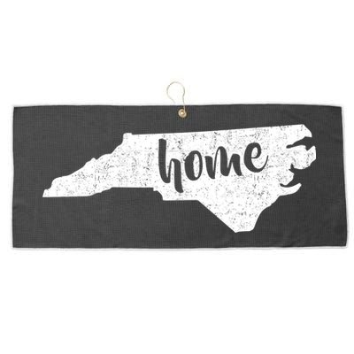 North Carolina Home State Large Microfiber Waffle Golf Towel