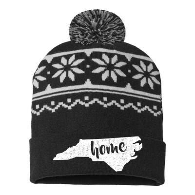 North Carolina Home State USA-Made Snowflake Beanie