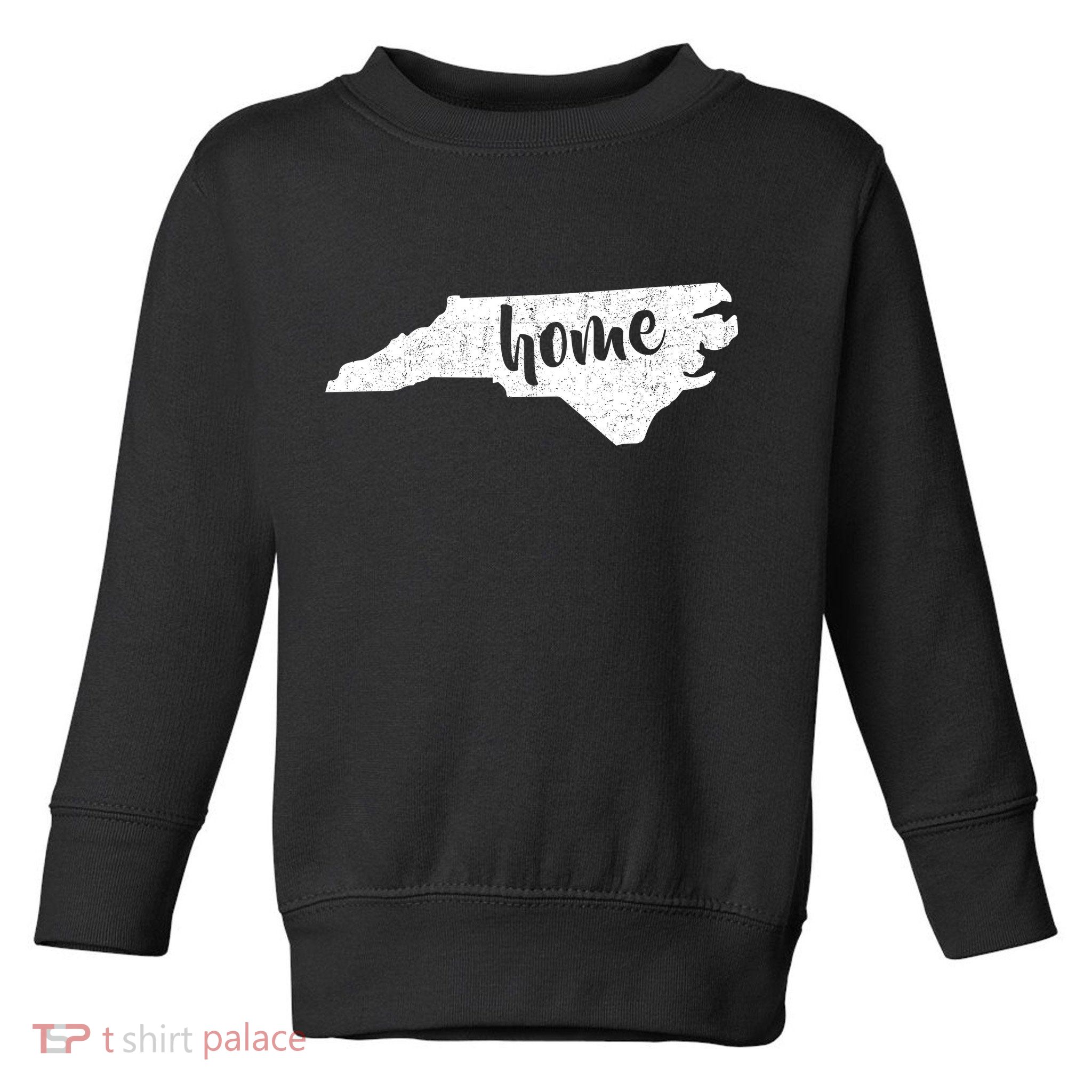 North Carolina Home State Toddler Sweatshirt