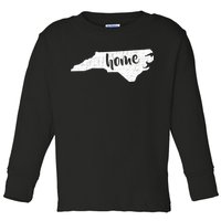 North Carolina Home State Toddler Long Sleeve Shirt