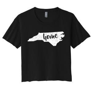 North Carolina Home State Women's Crop Top Tee