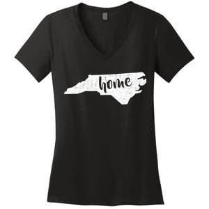 North Carolina Home State Women's V-Neck T-Shirt