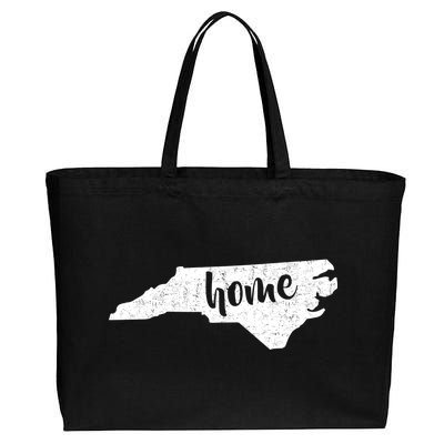 North Carolina Home State Cotton Canvas Jumbo Tote