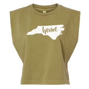 North Carolina Home State Garment-Dyed Women's Muscle Tee