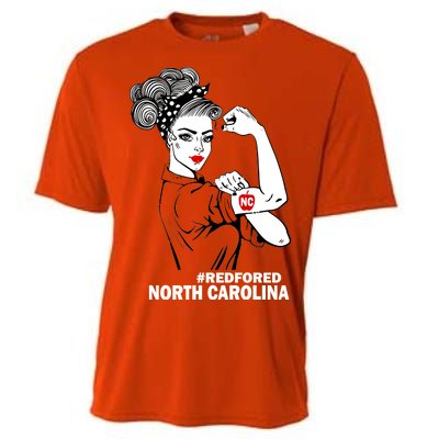 North Carolina NC Red For Ed Strong Cooling Performance Crew T-Shirt