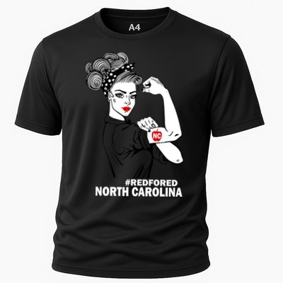 North Carolina NC Red For Ed Strong Cooling Performance Crew T-Shirt
