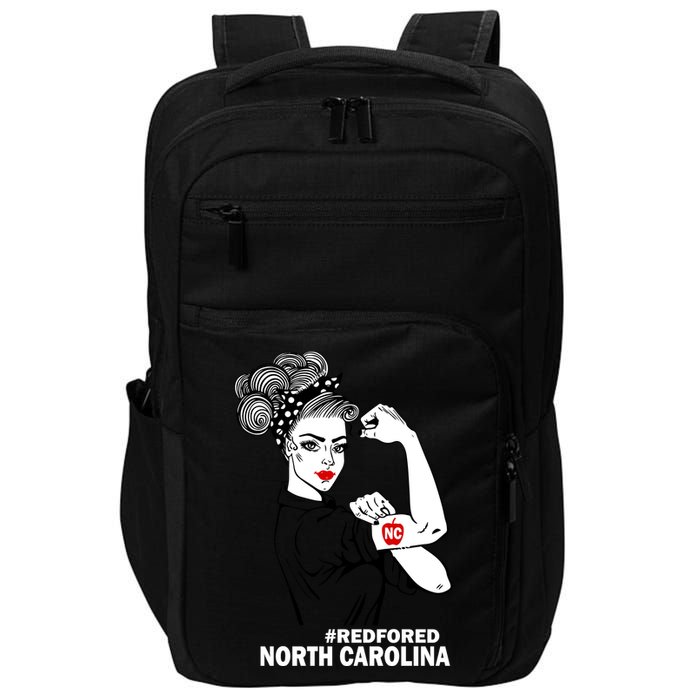 North Carolina NC Red For Ed Strong Impact Tech Backpack
