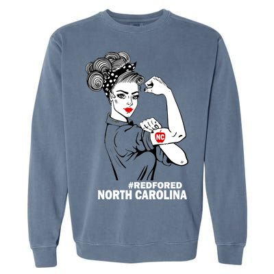 North Carolina NC Red For Ed Strong Garment-Dyed Sweatshirt