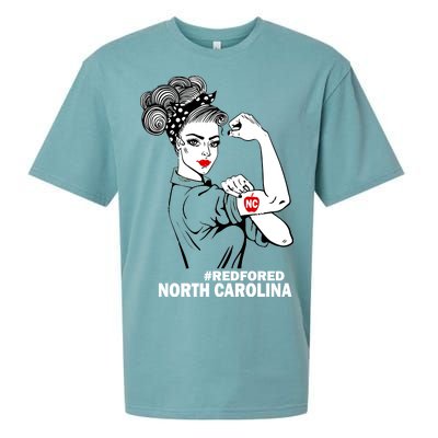 North Carolina NC Red For Ed Strong Sueded Cloud Jersey T-Shirt