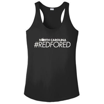 North Carolina Red For Ed Ladies PosiCharge Competitor Racerback Tank