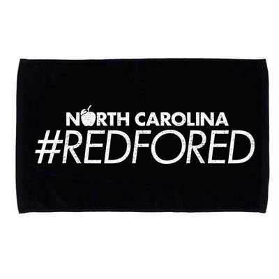 North Carolina Red For Ed Microfiber Hand Towel