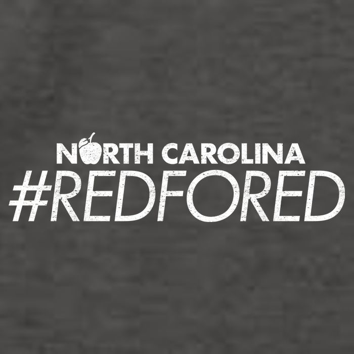 North Carolina Red For Ed Vector Backpack