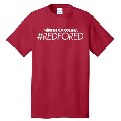 North Carolina Red For Ed Tall T-Shirt