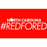 North Carolina Red For Ed Bumper Sticker