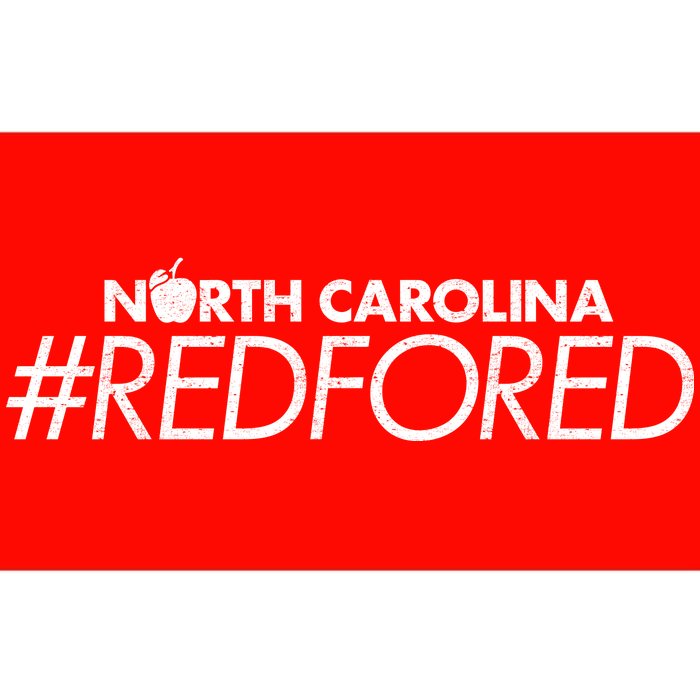 North Carolina Red For Ed Bumper Sticker