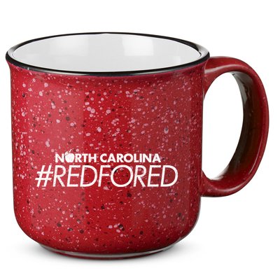 North Carolina Red For Ed 15oz Campfire Ceramic Mug