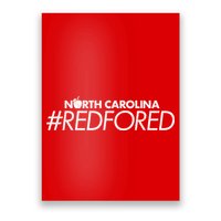 North Carolina Red For Ed Poster