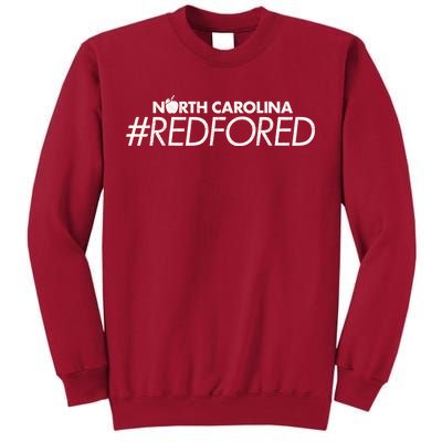 North Carolina Red For Ed Tall Sweatshirt