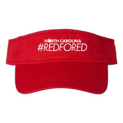 North Carolina Red For Ed Valucap Bio-Washed Visor