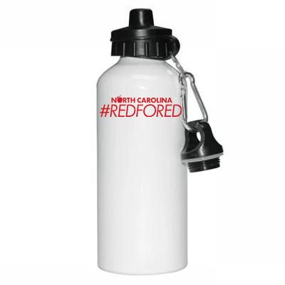 North Carolina Red For Ed Aluminum Water Bottle