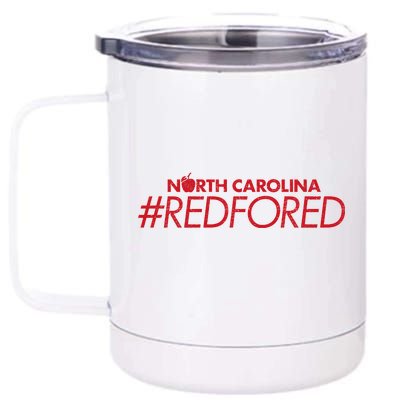 North Carolina Red For Ed 12 oz Stainless Steel Tumbler Cup