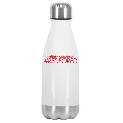 North Carolina Red For Ed Stainless Steel Insulated Water Bottle