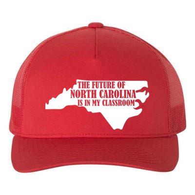 North Carolina Teachers Rally Red For Ed Yupoong Adult 5-Panel Trucker Hat