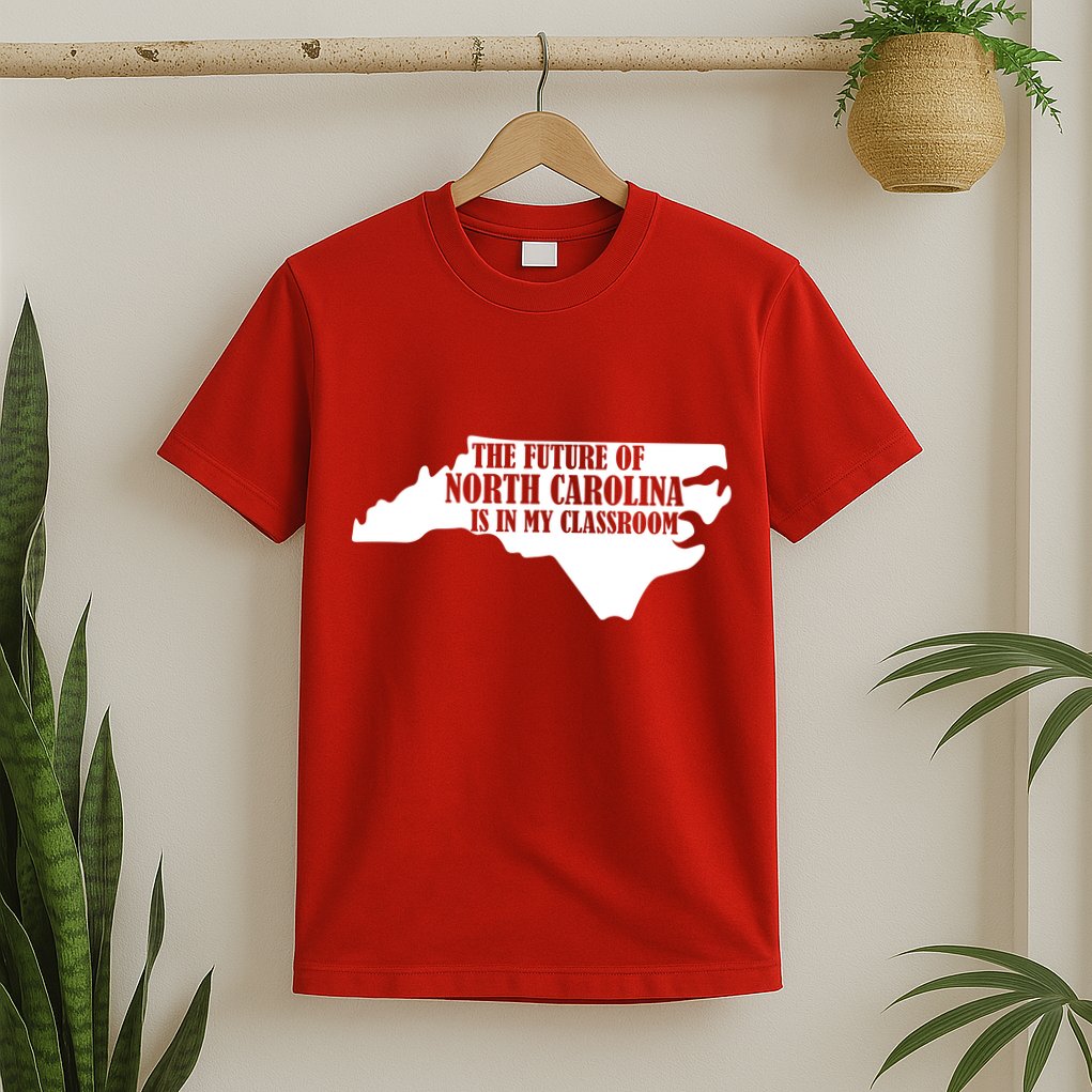 North Carolina Teachers Rally Red For Ed T-Shirt