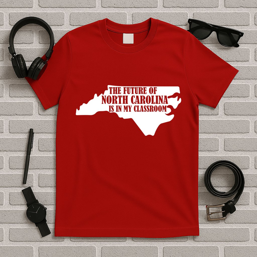 North Carolina Teachers Rally Red For Ed T-Shirt