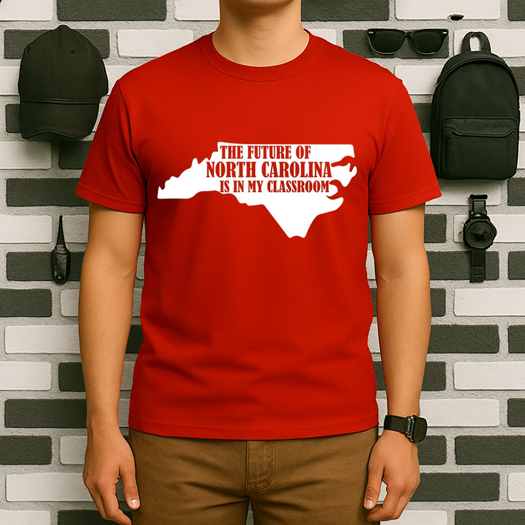 North Carolina Teachers Rally Red For Ed T-Shirt