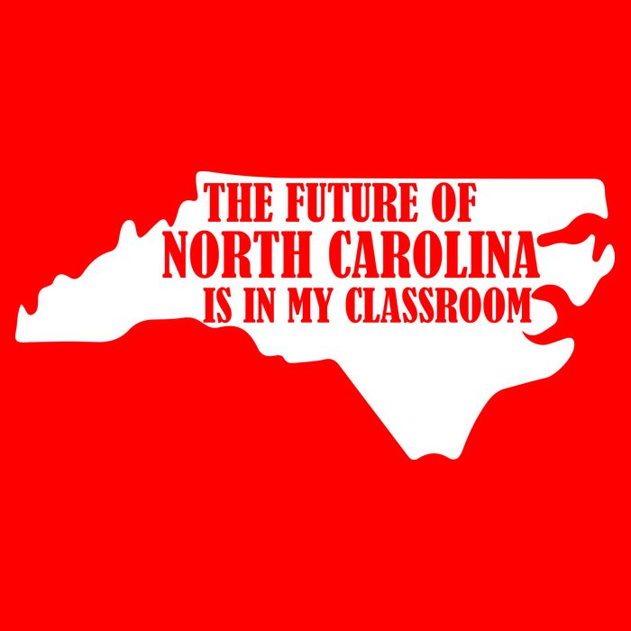 North Carolina Teachers Rally Red For Ed Premium T-Shirt
