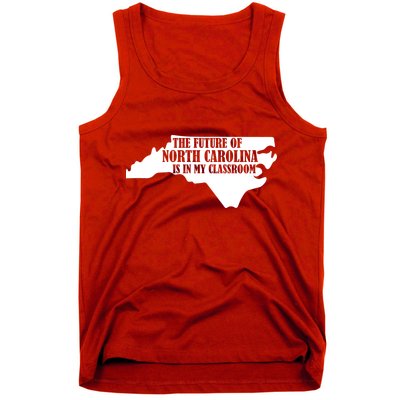 North Carolina Teachers Rally Red For Ed Tank Top