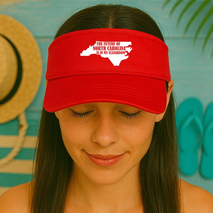 North Carolina Teachers Rally Red For Ed Visor