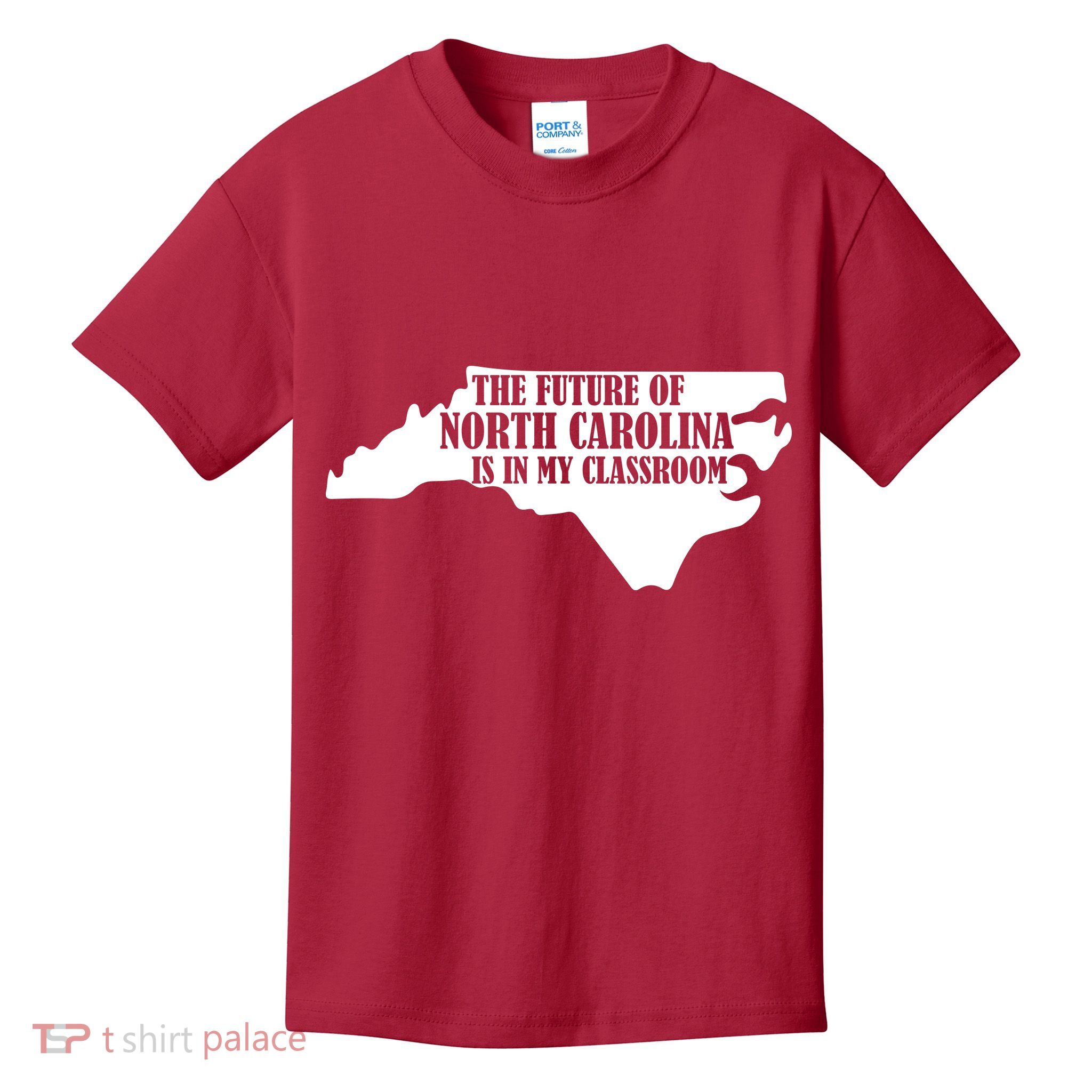 North Carolina Teachers Rally Red For Ed Kids T-Shirt