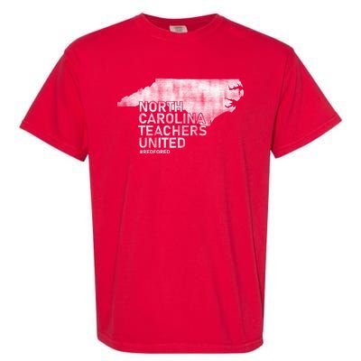 North Carolina Teachers United Red For Ed Garment-Dyed Heavyweight T-Shirt