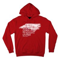 North Carolina Teachers United Red For Ed Hoodie