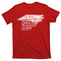 North Carolina Teachers United Red For Ed T-Shirt