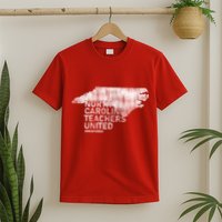 North Carolina Teachers United Red For Ed T-Shirt