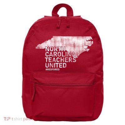 North Carolina Teachers United Red For Ed 16 in Basic Backpack